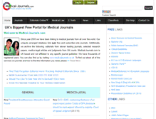 Tablet Screenshot of medical-journals.com